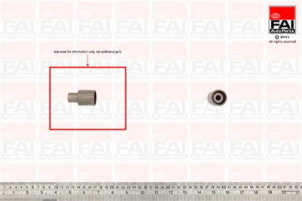 Deflection Pulley/Guide Pulley, timing belt